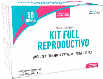 KIT REPRODUCTIVO ZOOVET 50 DOSIS