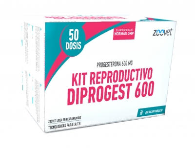 KIT REPRODUCTIVO DIPROGEST 600 50 DOSIS